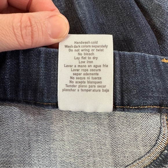 Judy Blue Dark Wash Pull-on Skinny Jeans - Size 15/32 - Picture 8 of 8